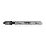 Jigsaw Blade Metal T118G Fine/Medium Straight Cut 0.5-1.5mm Pack 5