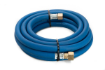 10mm Oxygen Fitted Hose 5Mtr 3/8" Check Valve Blue