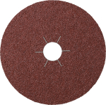 125x22 Star Hole Fibre Sanding Disc CS561 P120 Klingspor Pack 25