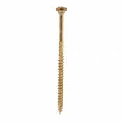 5.0x100 Torx Countersunk Multi Purpose Clamp Screw Zinc & Yellow Plated Timco C2 Range Pack 100