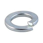 M8 Scss Spring Lock Washer Din7980 Zinc Plated Pack 250
