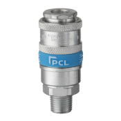 PCL Airflow Coupling BSP Tapered 1/4 Male Thread
