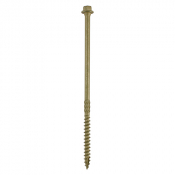6.7x150 Hex Countersunk Timber Screw Green Pack 50