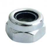M10 Type T Nyloc Nut DIN 985 Zinc Plated Gr.6 Pack 100
