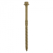 6.7x175 Hex Countersunk Timber Screw Green Pack 50