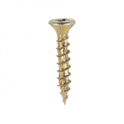5.0x30 Pozi Countersunk Multi Purpose Screw Zinc & Yellow Plated Timco Velocity Range Pack 200