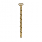 4.5x60 Pozi Countersunk Multi Purpose Screw Zinc & Yellow Plated Timco C2 Range Pack 200