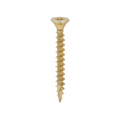 5.0x45 Pozi Countersunk Multi Purpose Screw Zinc & Yellow Plated Timco C2 Range Pack 200