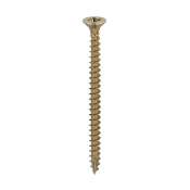 4.0x55 Pozi Countersunk Multi Purpose Screw Zinc & Yellow Plated Timco Classic Range Pack 200