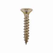 5.0x30 Pozi Countersunk Multi Purpose Screw Zinc & Yellow Plated Timco Classic Range Pack 200