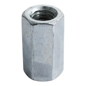 M10x30 Connecting Nut Din6334 Zinc Plated Pack 100