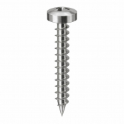 5x30 Pozi Pan Chipboard Screw A2 Pack 500
