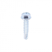 4.2x19 Hex Metal to Light Section Steel Self Drilling Screw Zinc Plated Pack 1000