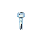 5.5x19 Hex Metal to Light Section Steel Self Drilling Screw Zinc Plated Pack 500