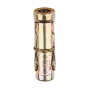 M8 Shield Only Anchor Zinc & Yellow Plated Pack 50