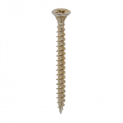 6.0x70 Pozi Countersunk Multi Purpose Screw Zinc & Yellow Plated Timco C2 Range Pack 200