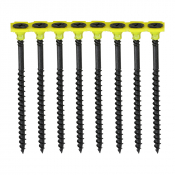 3.5x38 Collated Coarse Phillips Bugle Drywall Screw Black Pack 1000