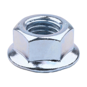 M12 Serrated Flanged Nut Din6923 Zinc Plated Gr.6 Pack 100