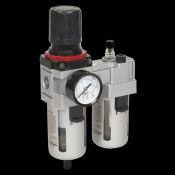 Air Filter/Regulator/Lubricator High Flow - 1/2 BSP