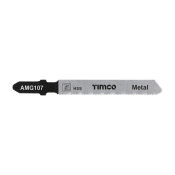 Jigsaw Blade Metal T118G Fine/Medium Straight Cut 0.5-1.5mm Pack 5