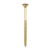 5.0x120 Pozi Countersunk Multi Purpose Screw Zinc & Yellow Plated Timco C2 Range Pack 100