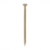 4.0x70 Pozi Countersunk Multi Purpose Screw Zinc & Yellow Plated Timco C2 Range Pack 500