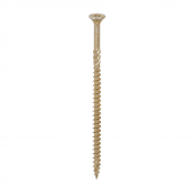5.0x100 Pozi Countersunk Multi Purpose Screw Zinc & Yellow Plated Timco C2 Range Pack 300