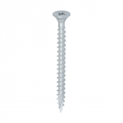 5.0x60 Pozi Countersunk External Multi Purpose Silver Screw Timco C2 Range Pack 200