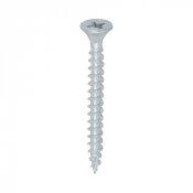 6.0x100 Pozi Countersunk External Multi Purpose Silver Screw Timco C2 Range Pack 60