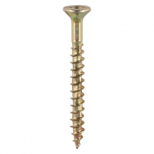4.5x30 Pozi Countersunk Multi Purpose Screw Zinc & Yellow Plated Timco Velocity Range Pack 200