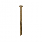 5.0x75 Pozi Countersunk Multi Purpose Screw Zinc & Yellow Plated Timco Velocity Range Pack 200