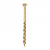 5.0x80 Pozi Countersunk Multi Purpose Screw Zinc & Yellow Plated Timco Velocity Range Pack 200