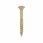 6.0x50 Pozi Countersunk Multi Purpose Screw Zinc & Yellow Plated Timco Velocity Range Pack 200
