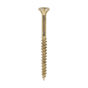 4.0x50 Pozi Countersunk Multi Purpose Screw Zinc & Yellow Plated Timco Velocity Range Pack 800