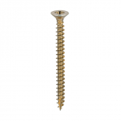 6.0x70 Pozi Countersunk Multi Purpose Screw Zinc & Yellow Plated Timco Classic Range Pack 200