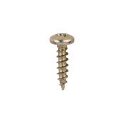 4.0x16 Pozi Pan Multi Purpose Screw Zinc & Yellow Plated Timco Classic Range Pack 200
