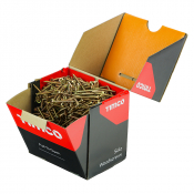 4x40 Pozi Countersunk Chipboard Screw Zinc & Yellow Plated Timco Solo Range Pack 1000