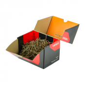 4x50 Pozi Countersunk Chipboard Screw Zinc & Yellow Plated Timco Solo Range Pack 1000