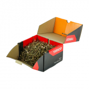 5x60 Pozi Countersunk Chipboard Screw Zinc & Yellow Plated Timco Solo Range Pack 1000