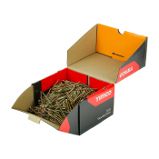 5x80 Pozi Countersunk Chipboard Screw Zinc & Yellow Plated Timco Solo Range Pack 1000