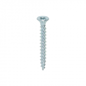 3.5x30 Pozi Countersunk Chipboard Screw Zinc Plated Timco Solo Range Pack 200