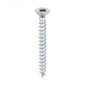 4x40 Square Countersunk Chipboard Screw Zinc Plated Timco Solo Range Pack 200