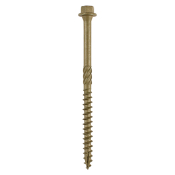 6.7x87 Hex Countersunk Timber Screw Green Pack 50