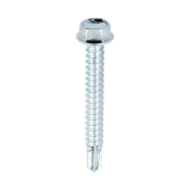 5.5x45 Hex Metal to Light Section Steel Self Drilling Screw Zinc Plated Pack 500