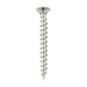 4.3x40 Unreinforced Frame Screw Zinc Plated Timco 200 Range Pack 1000