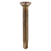M4x16 Reinforced Frame Screw Zinc & Yellow Plated Timco 150 Range Pack 1000