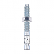 M20x160 Through Anchor Zinc Plated Pack 10