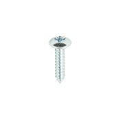 No8x3/4 Pozi Flange Ab Point Self Tapping Screw Zinc Plated Pack 200