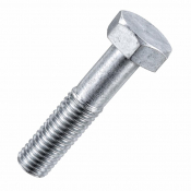 M10x90 Hex Bolt DIN 931 Hot Dipped Galvanised Gr.8.8 Pack 50
