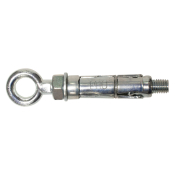 M12 Eye Shield Anchor Zinc Plated Pack 15